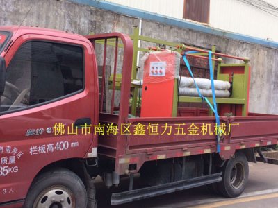 單棍覆膜機裝車發貨！